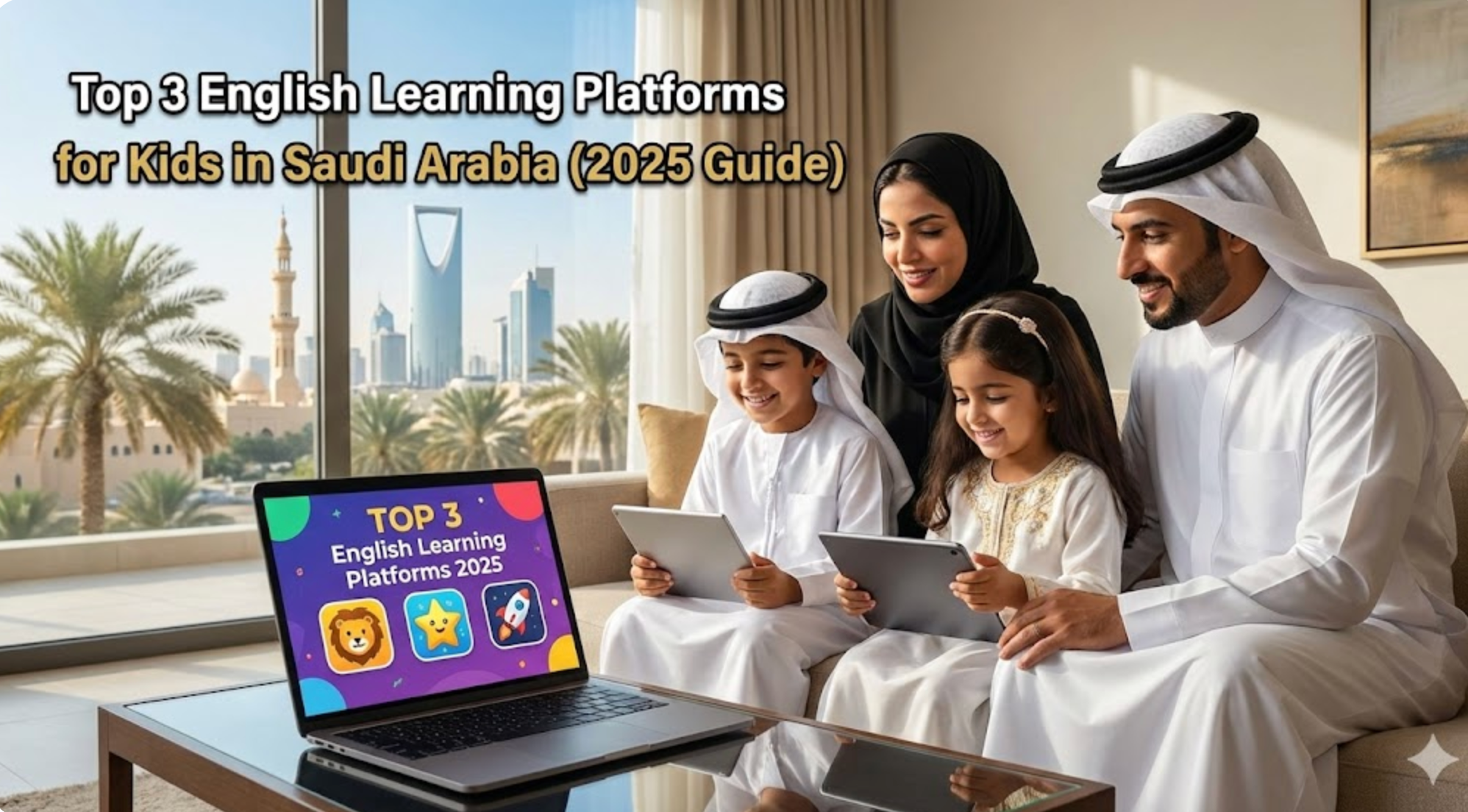 Best English Platforms for Kids Saudi Arabia