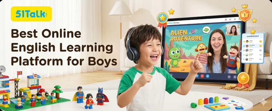 Best Online English for Boys