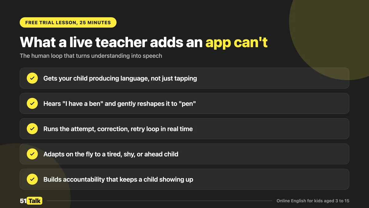 How 51Talk supports your child