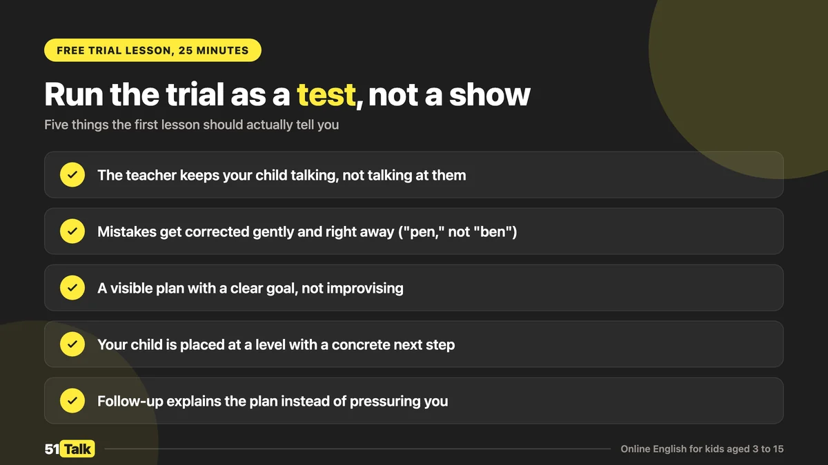 How 51Talk supports your child