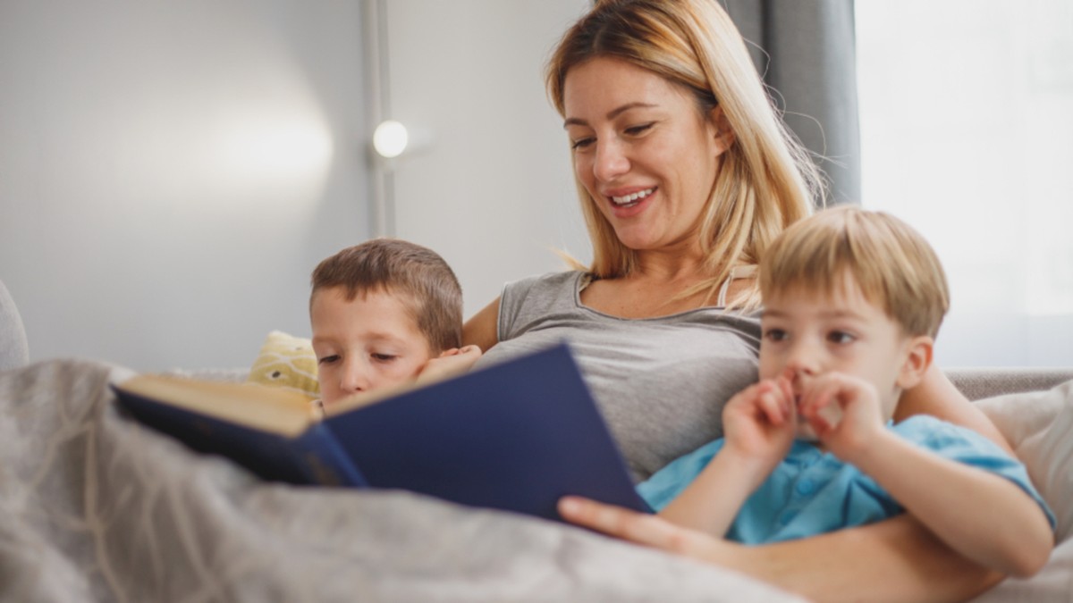 Shy young child gaining confidence in a one-on-one online English lesson